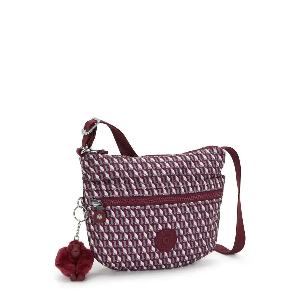 Kipling Arto S small skulderveske 3DK Wine-Veske-BagBrokers