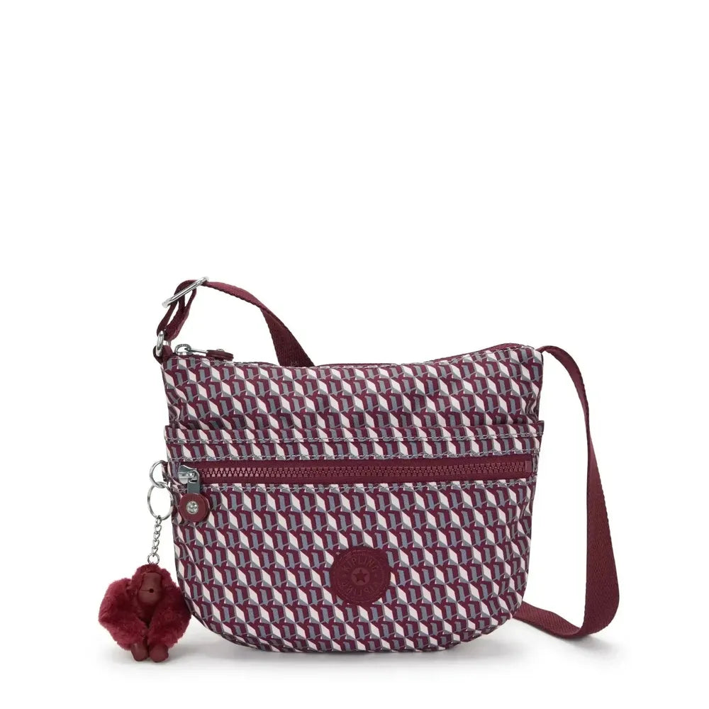 Kipling Arto S small skulderveske 3DK Wine-Veske-BagBrokers