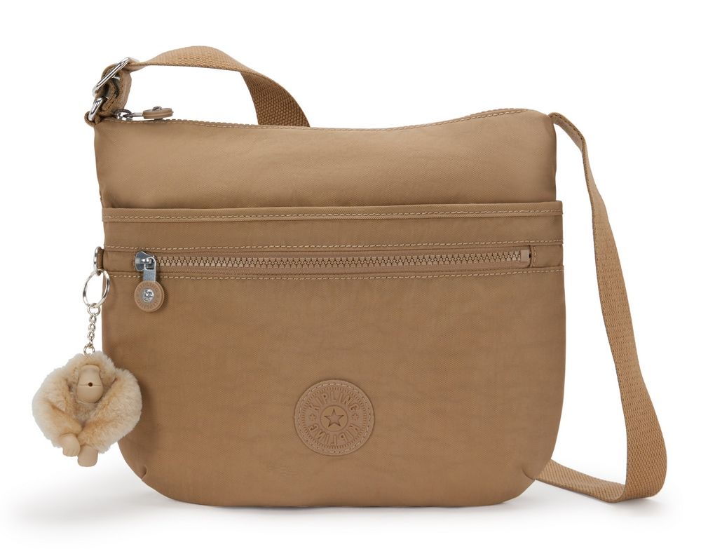 Kipling Arto skulderveske Early Tan-Veske-BagBrokers