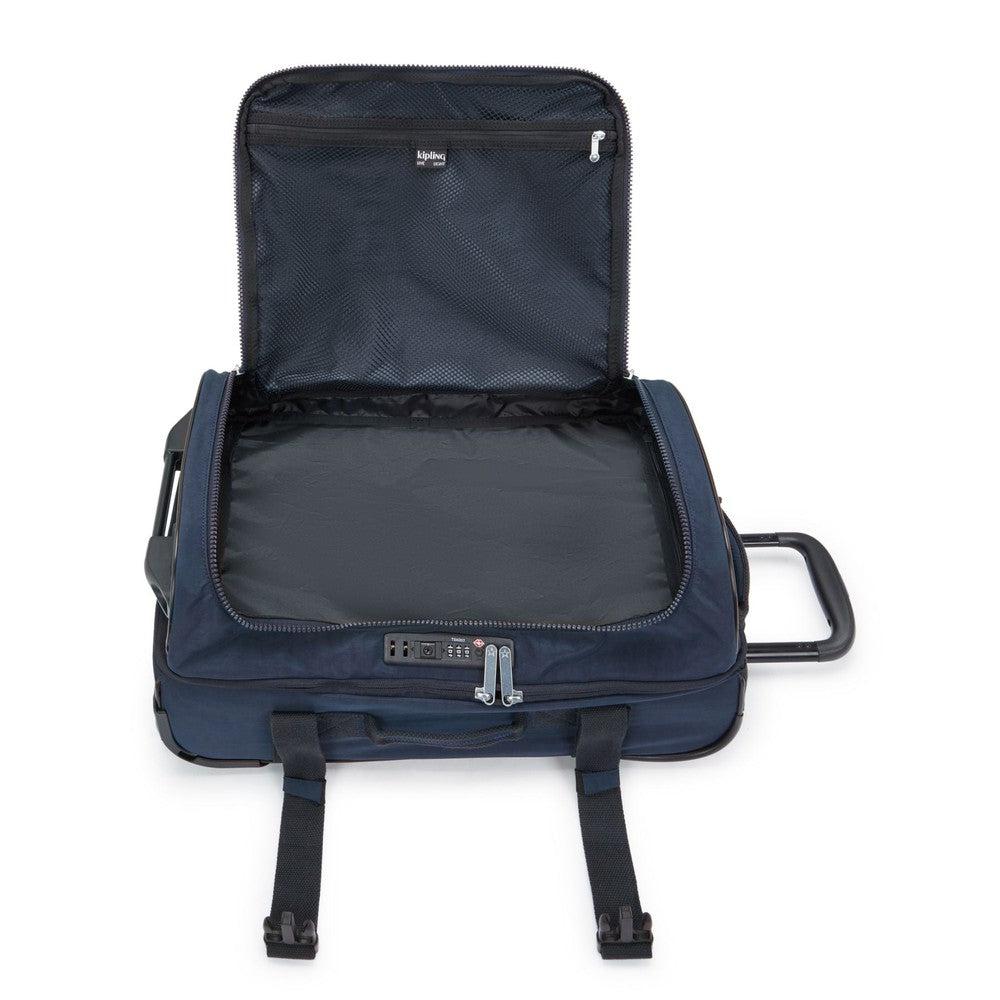Kipling Aviana S liten dufflebag med 2 hjul Blue Bleu-bagger-BagBrokers