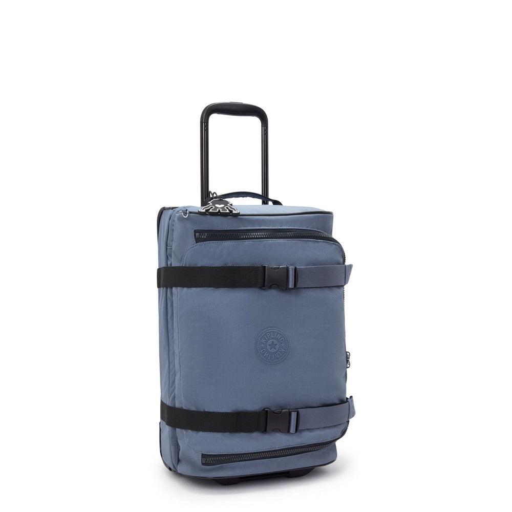 Kipling Aviana S liten dufflebag med 2 hjul Blue Lover-bagger-BagBrokers