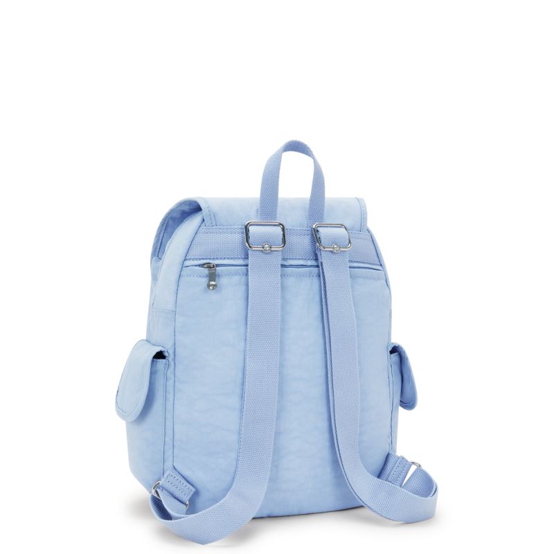 Kipling City Pack S liten ryggsekk Cloudy Sky Blue-Ryggsekker-BagBrokers
