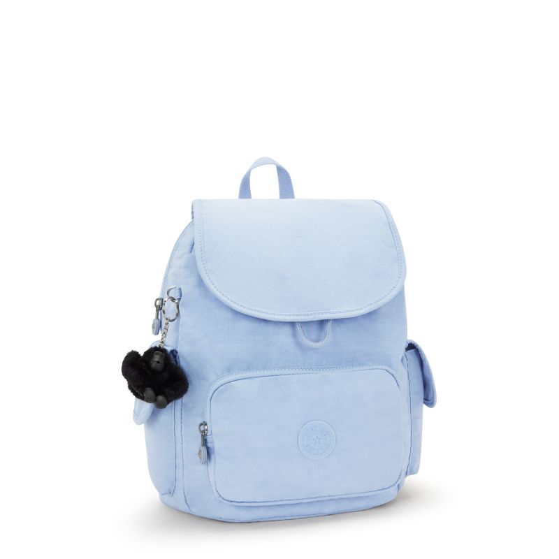 Kipling City Pack S liten ryggsekk Cloudy Sky Blue-Ryggsekker-BagBrokers