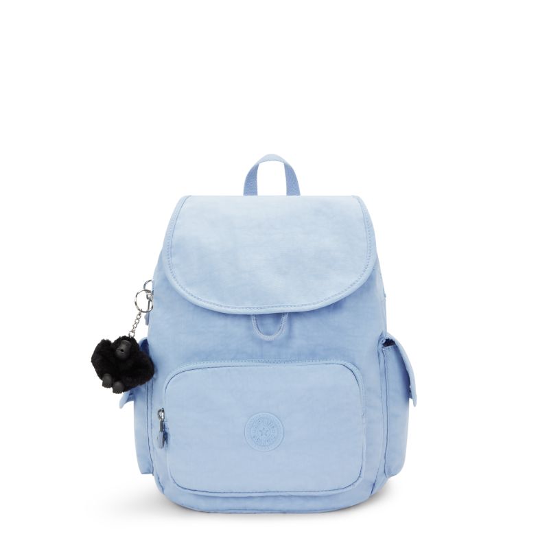 Kipling City Pack S liten ryggsekk Cloudy Sky Blue-Ryggsekker-BagBrokers
