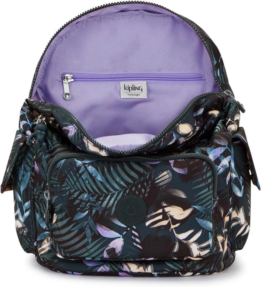 Kipling City Pack S liten ryggsekk Moonlit Forest-Ryggsekker-BagBrokers
