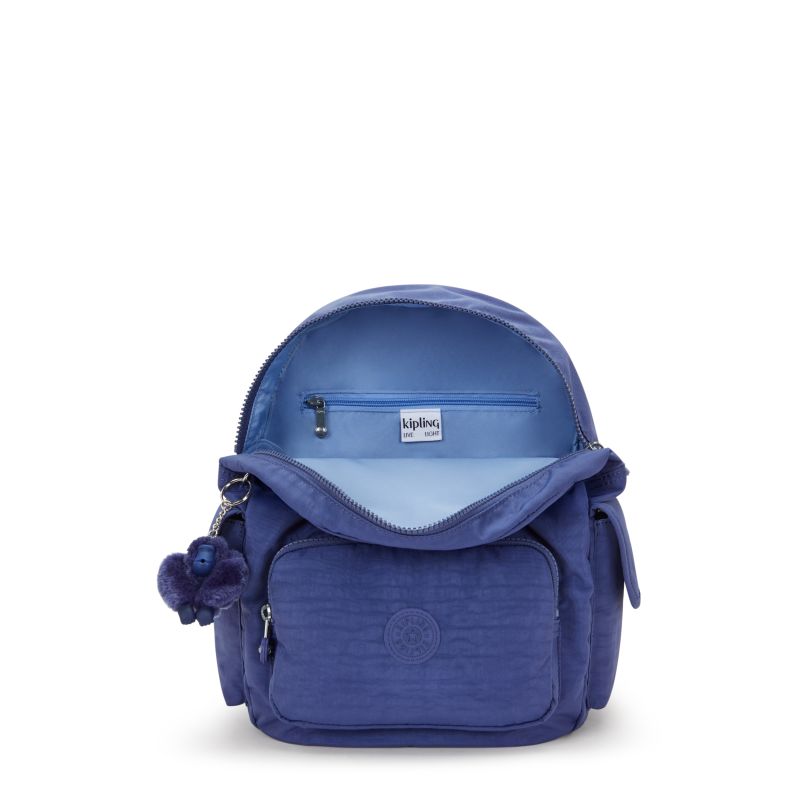 Kipling City Pack S liten ryggsekk Ocean Blue-Ryggsekker-BagBrokers