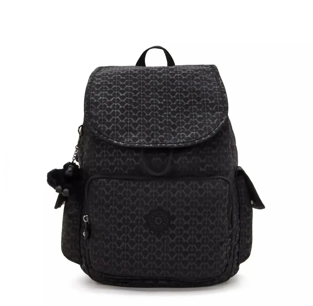 Kipling City Pack medium ryggsekk Signature Emb-Ryggsekker-BagBrokers