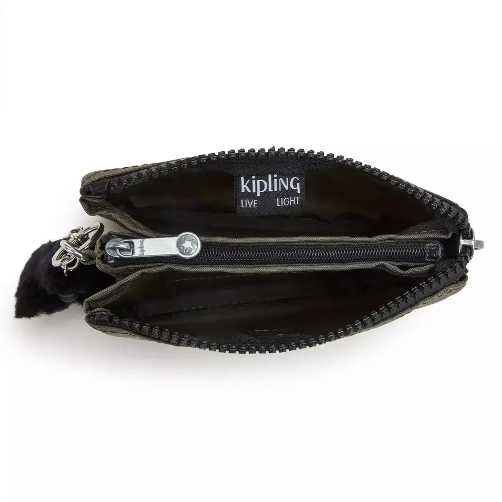 Kipling Creativity S lommebok Green Moss-Lommebok/ Kortholder-BagBrokers
