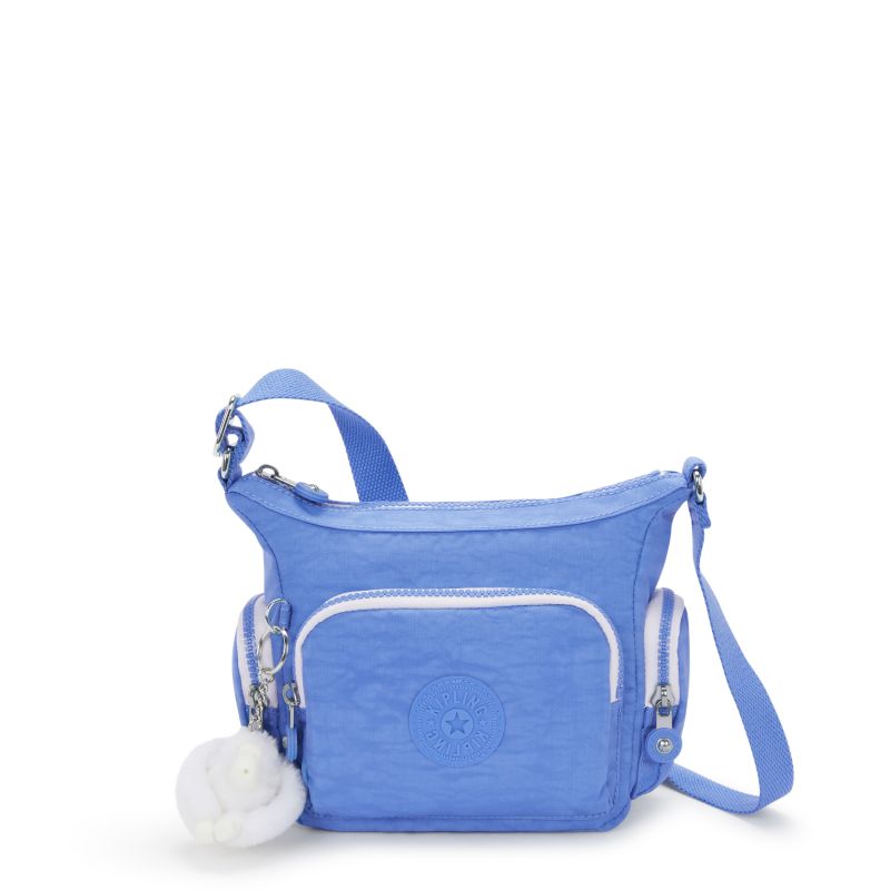 Kipling Gabbie Mini skulderveske Cocktail Blue-Veske-BagBrokers