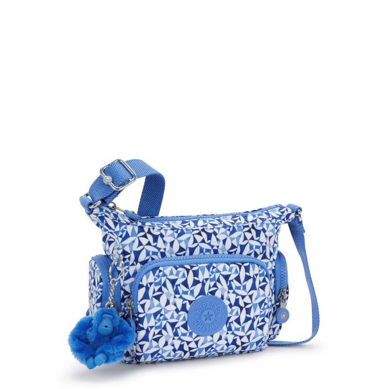 Kipling Gabbie Mini skulderveske Crazy Leaves-Veske-BagBrokers