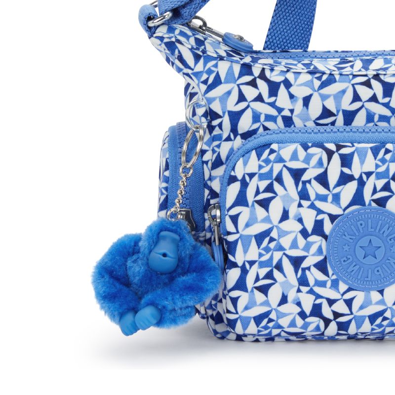Kipling Gabbie Mini skulderveske Crazy Leaves-Veske-BagBrokers