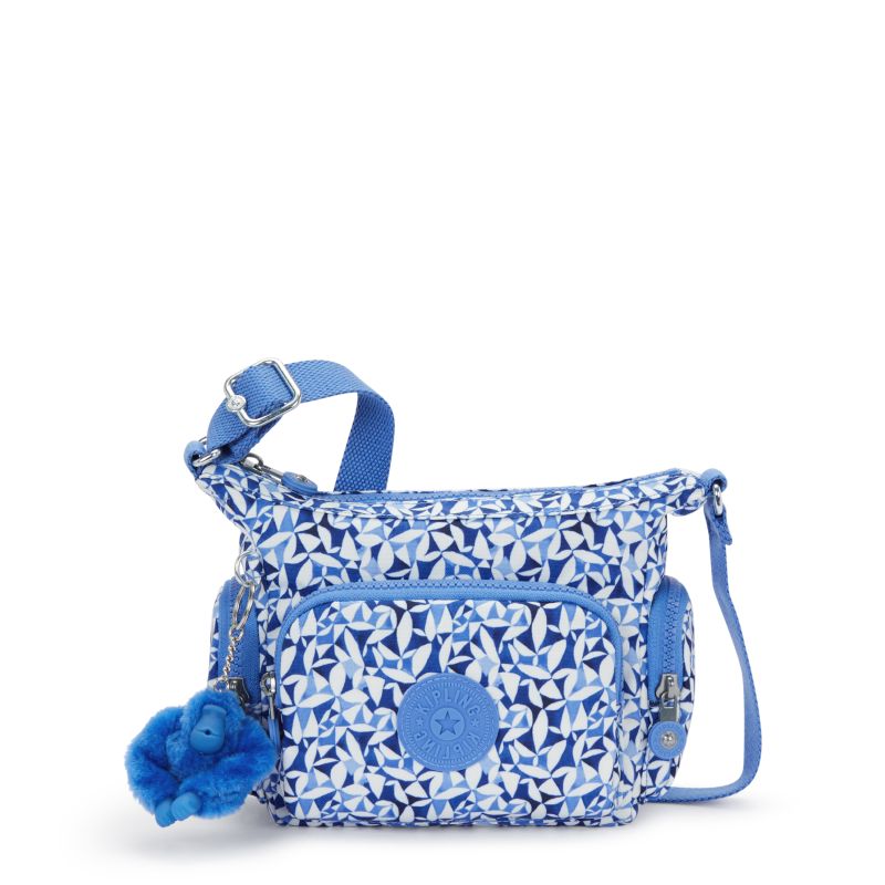 Kipling Gabbie Mini skulderveske Crazy Leaves-Veske-BagBrokers