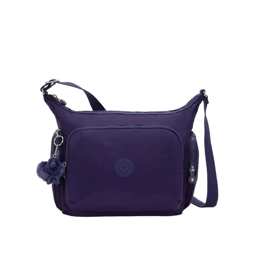 Kipling Gabbie Mini skulderveske Moonlit Blue-Veske-BagBrokers