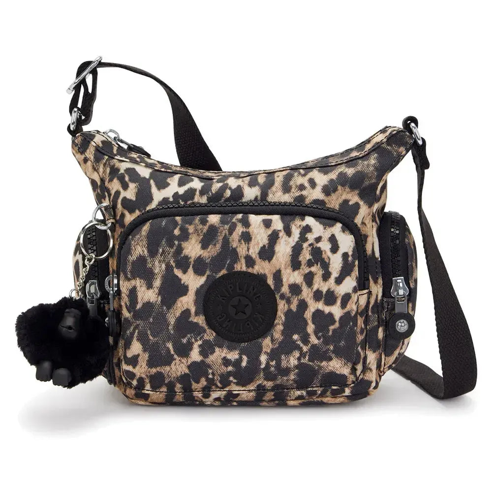 Kipling Gabbie Mini skulderveske Wild Leopard-Veske-BagBrokers