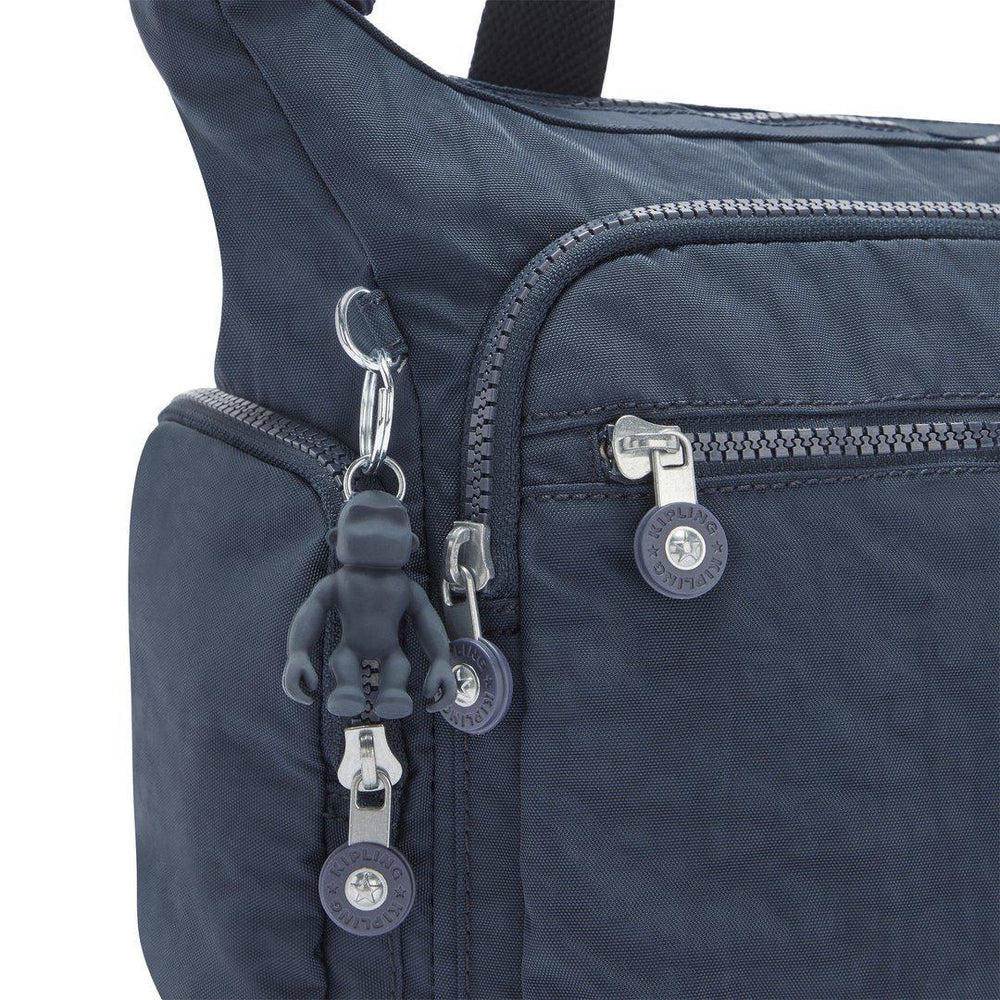 Kipling Gabbie medium skulderveske blue bleu-Veske-BagBrokers