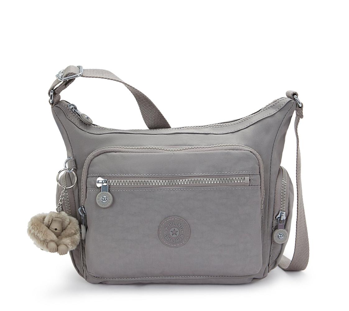 Kipling Gabbie medium skulderveske Inviting Grey-Veske-BagBrokers