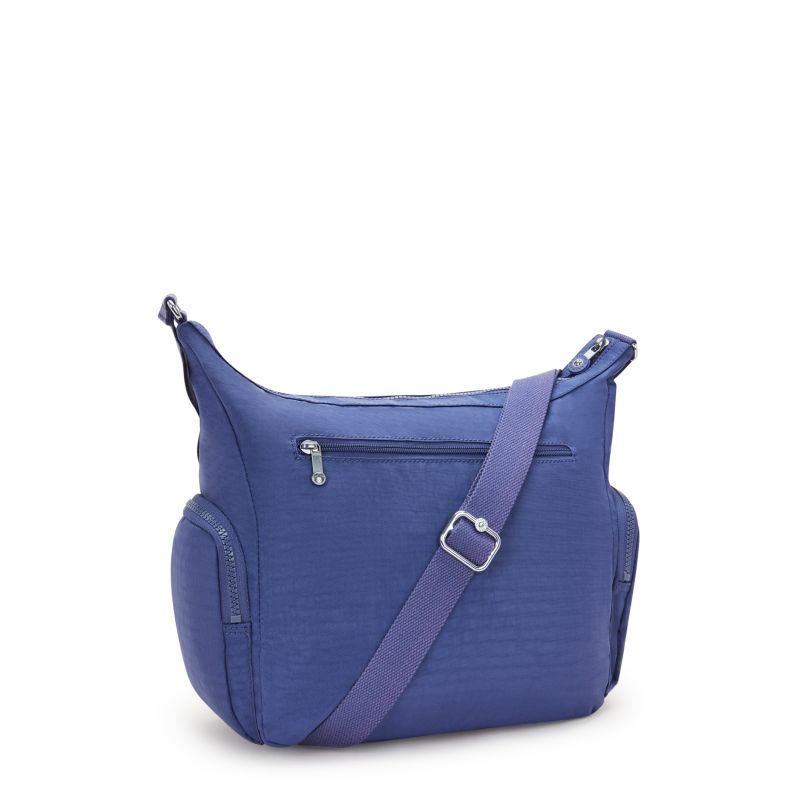 Kipling Gabbie medium skulderveske Resort Ocean Blue-Veske-BagBrokers