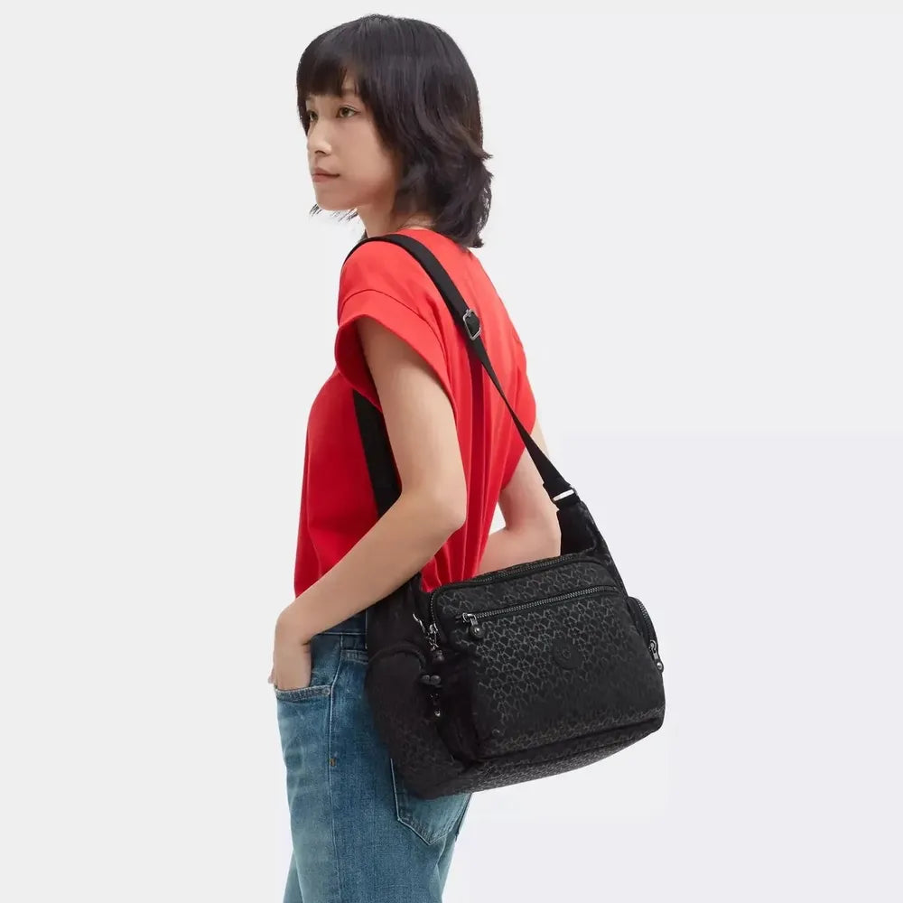 Kipling Gabbie medium skulderveske Signature Emb-Veske-BagBrokers
