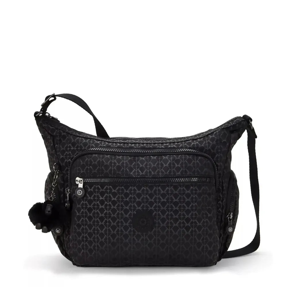Kipling Gabbie medium skulderveske Signature Emb-Veske-BagBrokers