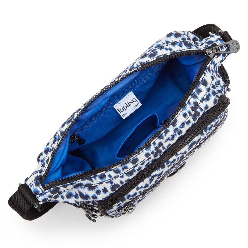 Kipling Gabbie small skulderveske Curious Leopard-Veske-BagBrokers