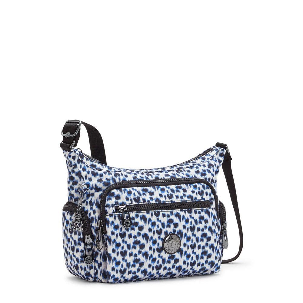 Kipling Gabbie small skulderveske Curious Leopard-Veske-BagBrokers