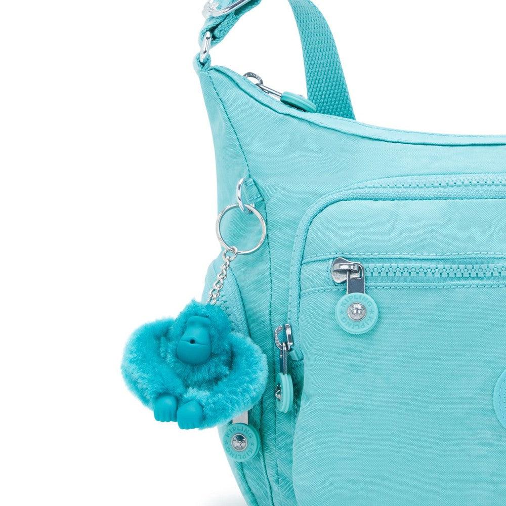 Kipling Gabbie small skulderveske Deepest Aqua-Veske-BagBrokers