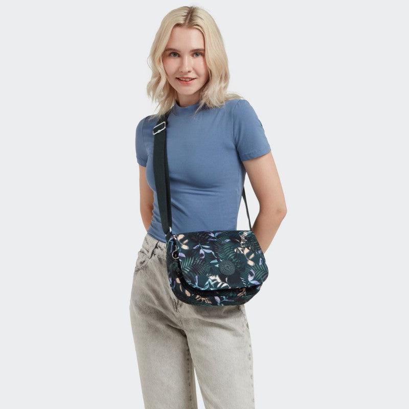 Kipling Loreen Medium skulderveske Moonlit Forest-Veske-BagBrokers