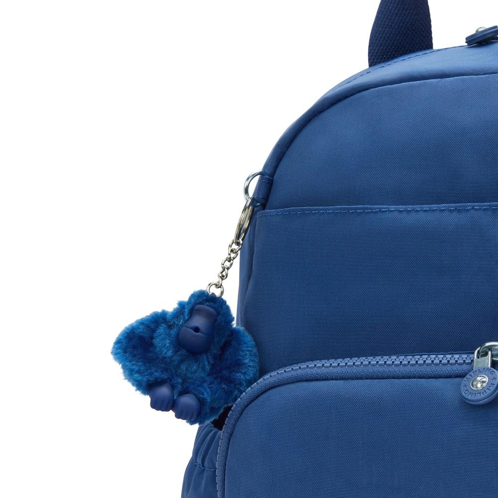 Kipling Maisie baby stelle sekk Casual Blue-Ryggsekker-BagBrokers