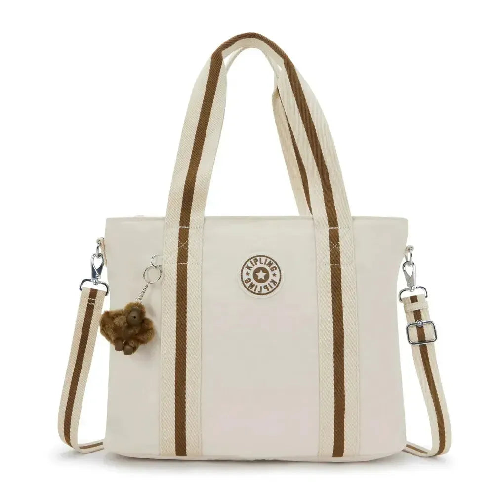 Kipling Minta L Up skulderveske Soft Sand-Veske-BagBrokers