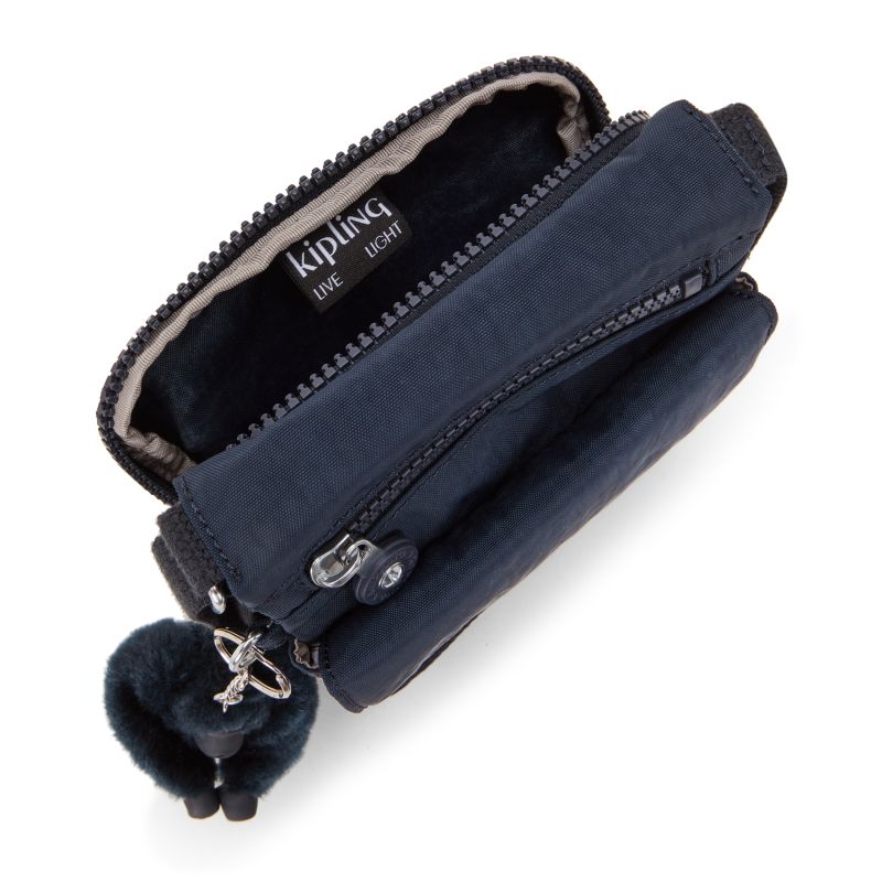 Kipling New Eldorado liten Crossbody-veske Blue Bleu-Veske-BagBrokers