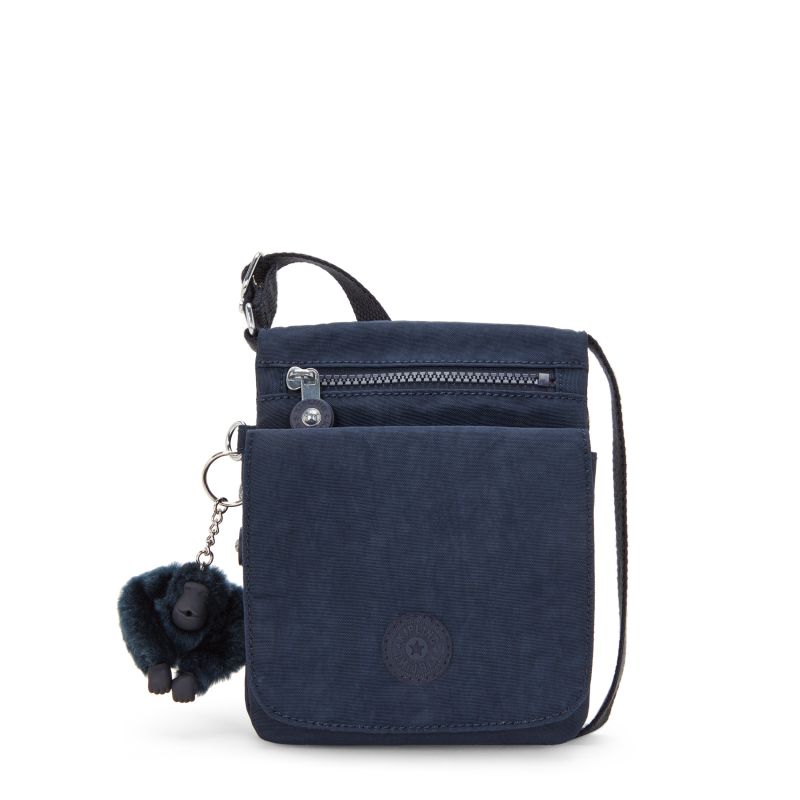 Kipling New Eldorado liten Crossbody-veske Blue Bleu-Veske-BagBrokers
