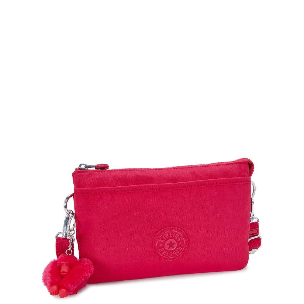 Kipling RIRI crossbody-veske Confetti Pink-Veske-BagBrokers