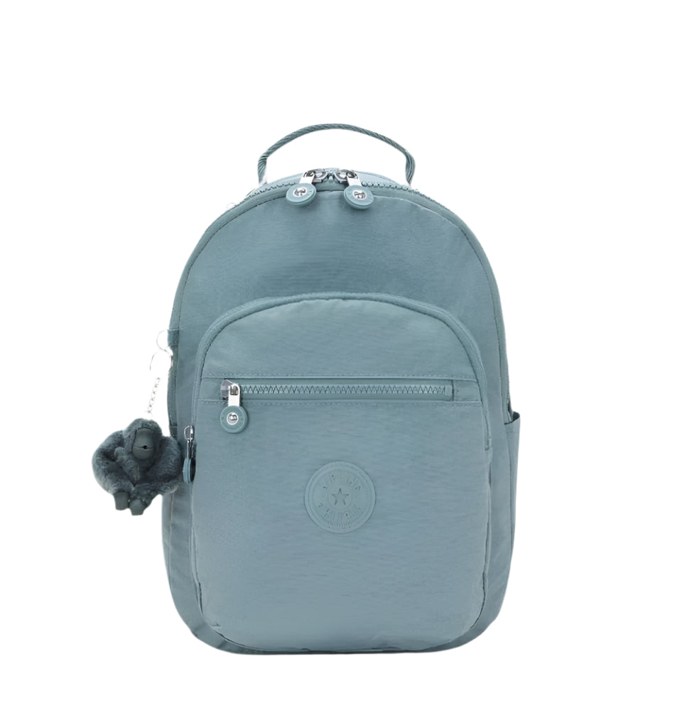 Kipling Seoul S liten ryggsekk Relaxed Grey-Ryggsekker-BagBrokers