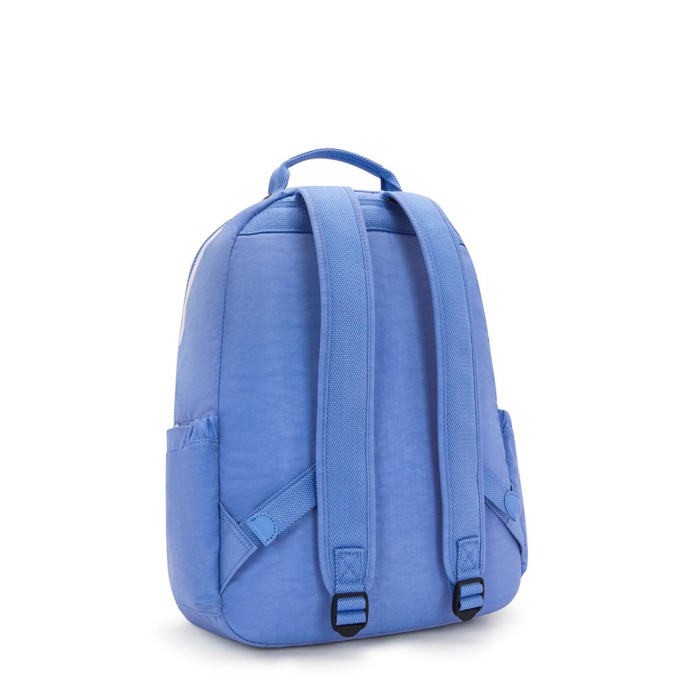 Kipling Seoul stor ryggsekk med PC lomme Coctail Blue-Ryggsekker-BagBrokers