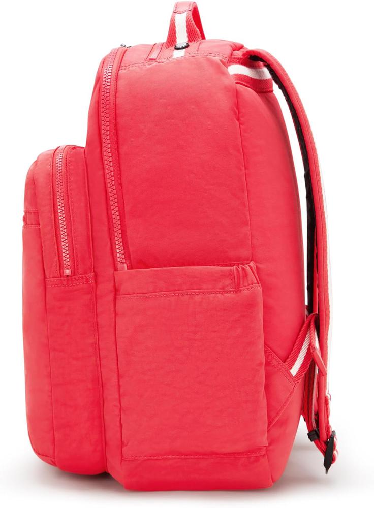 Kipling Seoul stor ryggsekk med PC lomme Escape Red-Ryggsekker-BagBrokers
