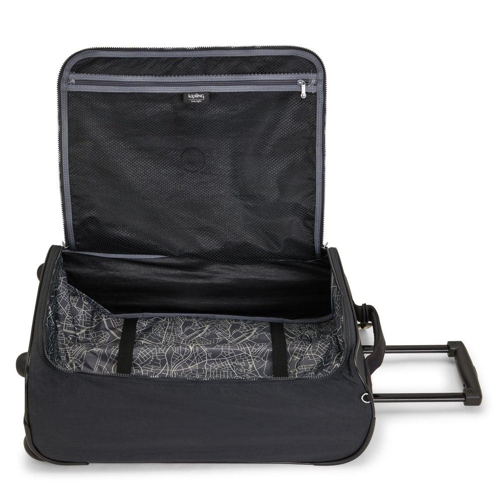 Kipling Teagan C kabin dufflebag med 2 hjul Black Noir-bagger-BagBrokers