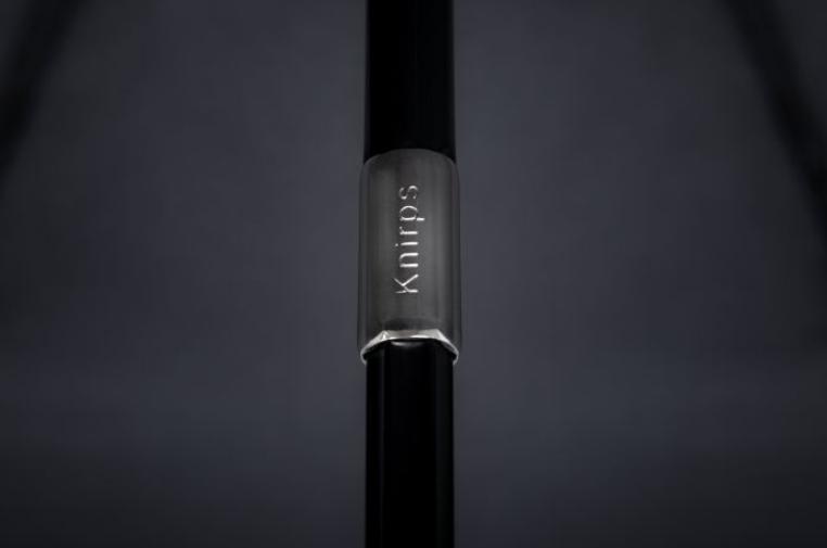 Knirps T.260 Paraply med automatisk åpning og lukking Mens prints check-Paraplyer-BagBrokers