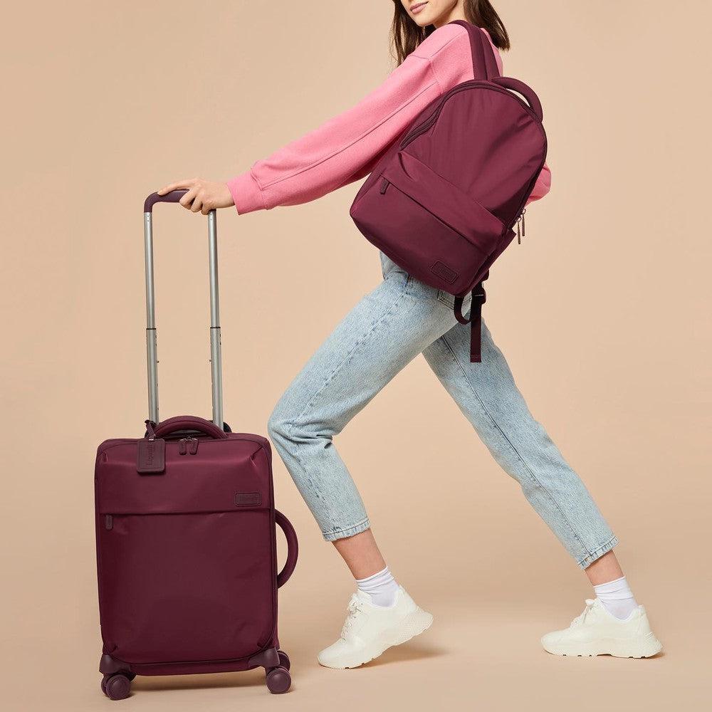 Lipault City Plume PC-Backpack 15" Bordeaux-Ryggsekker-BagBrokers