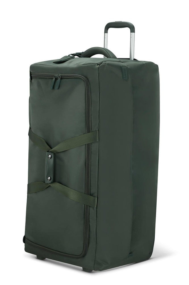 Lipault Foldable Plume Stor Duffelbag med 2 hjul 78 cm Khaki-Myke kofferter-BagBrokers