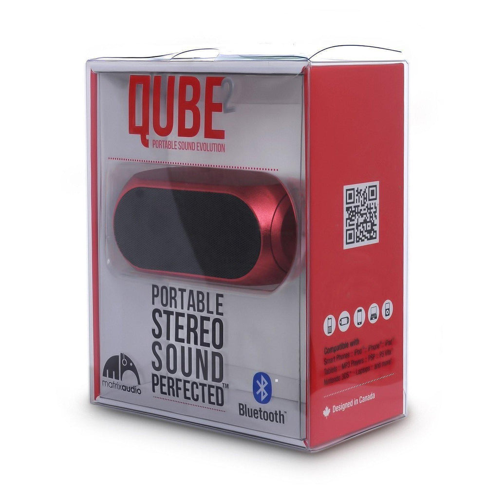 Reisehøyttalere-Matrix Audio. Bluetooth ladbar 6 watt Stereo reisehøyttaler. Verdens minste-BagBrokers