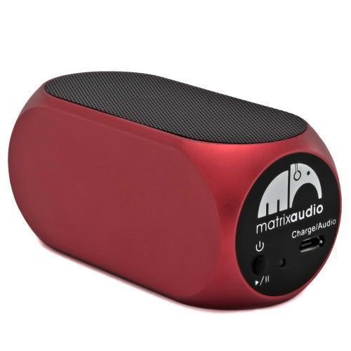 Reisehøyttalere-Matrix Audio. Bluetooth ladbar 6 watt Stereo reisehøyttaler. Verdens minste-BagBrokers