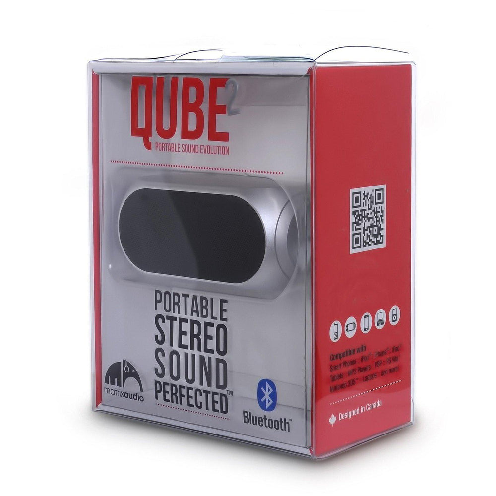 Matrix Audio. Bluetooth ladbar 6 watt Stereo reisehøyttaler. Verdens minste-Reisehøyttalere-BagBrokers