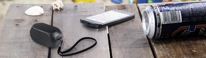 Reisehøyttalere-Matrix Audio. Bluetooth ladbar 6 watt Stereo reisehøyttaler. Verdens minste-BagBrokers