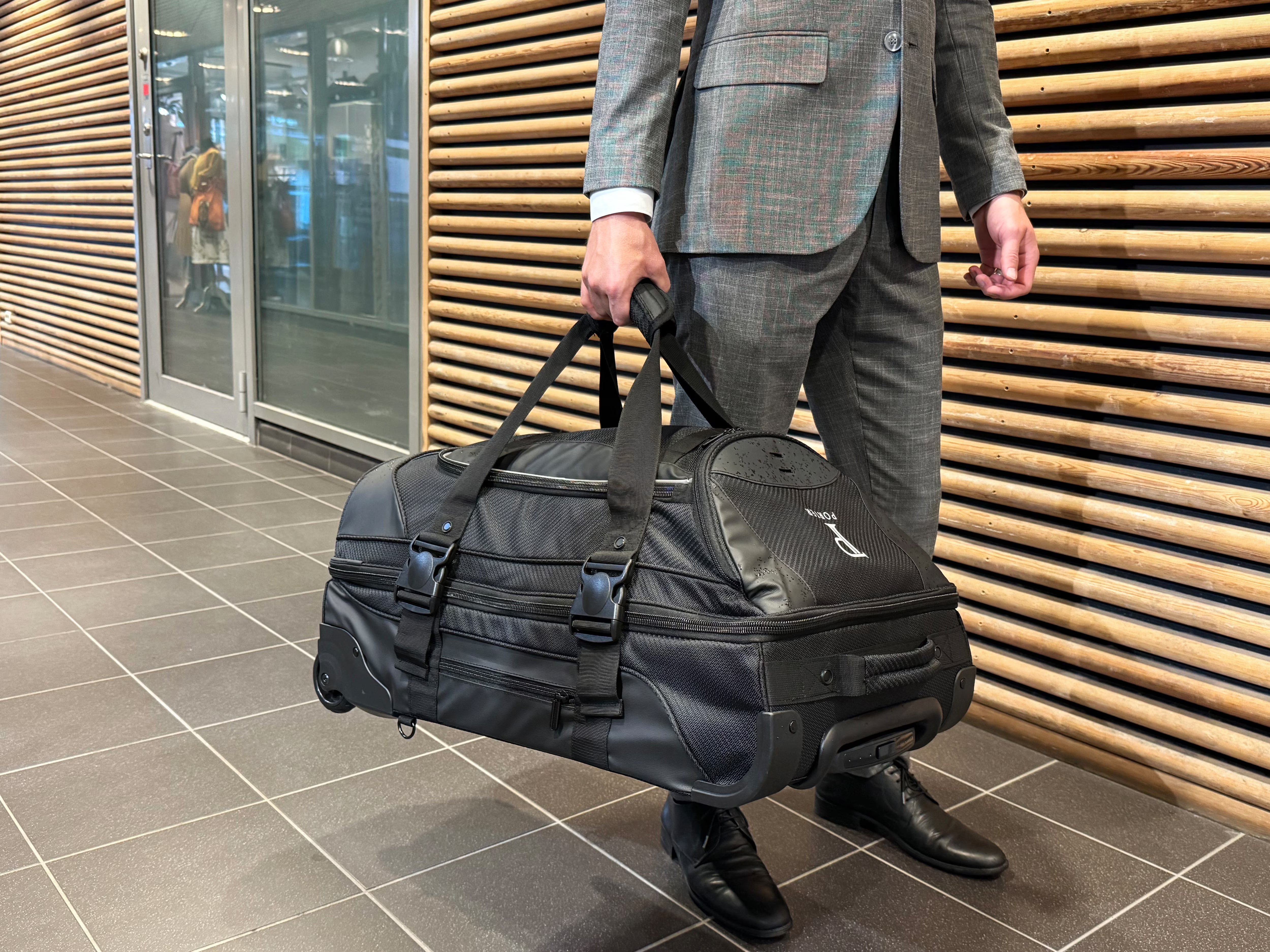 Porter Continental 110 liter Trillebag med 2 hjul Svart-Bagger-BagBrokers