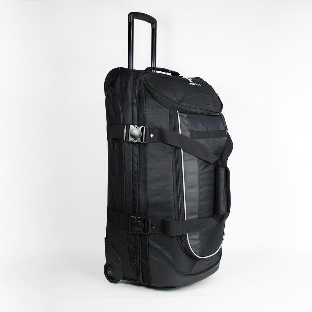 Porter Continental 110 liter Trillebag med 2 hjul Svart-Bagger-BagBrokers