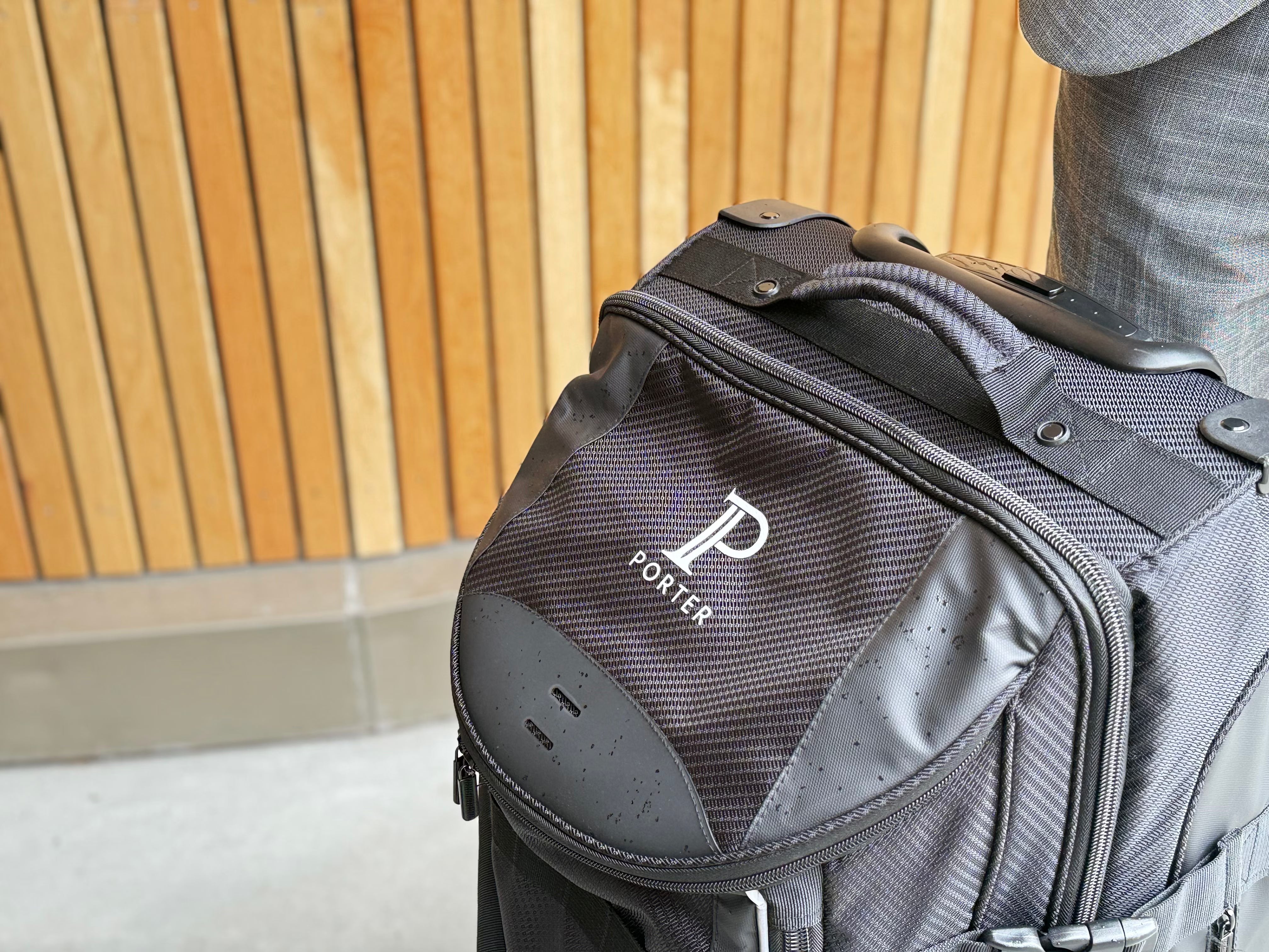 Porter Continental 80 liter Trillebag med 2 hjul Svart-Bagger-BagBrokers