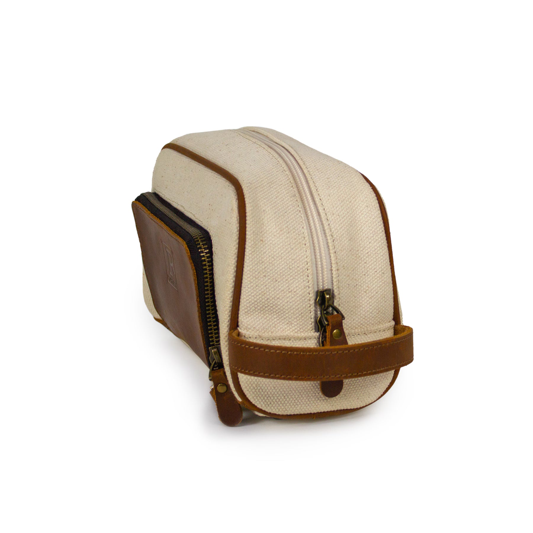 Porter Voyager Wash bag i Canvas og skinn-Toalettmappe-BagBrokers
