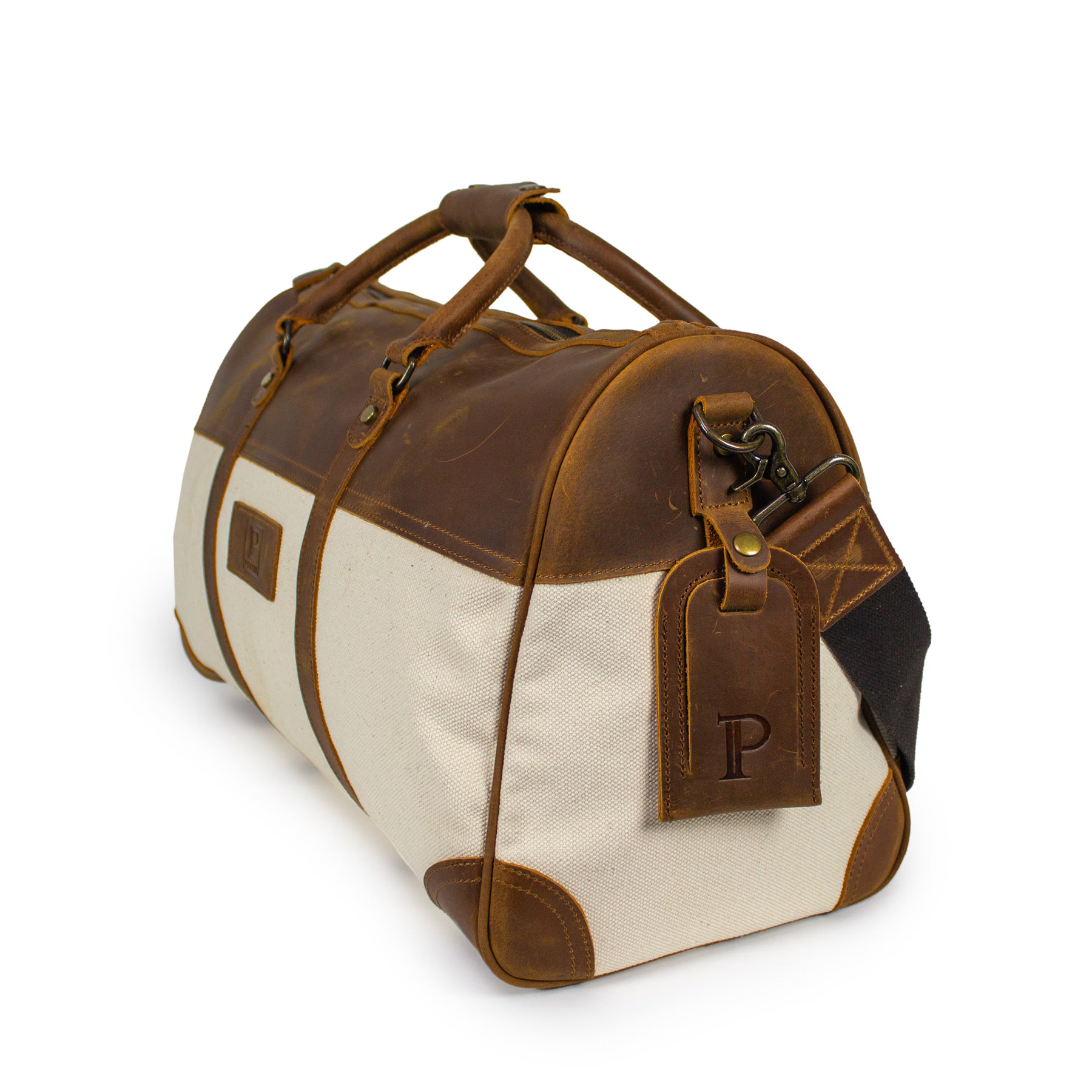 Porter Voyager weekend bag i Canvas og skinn-Bagger-BagBrokers