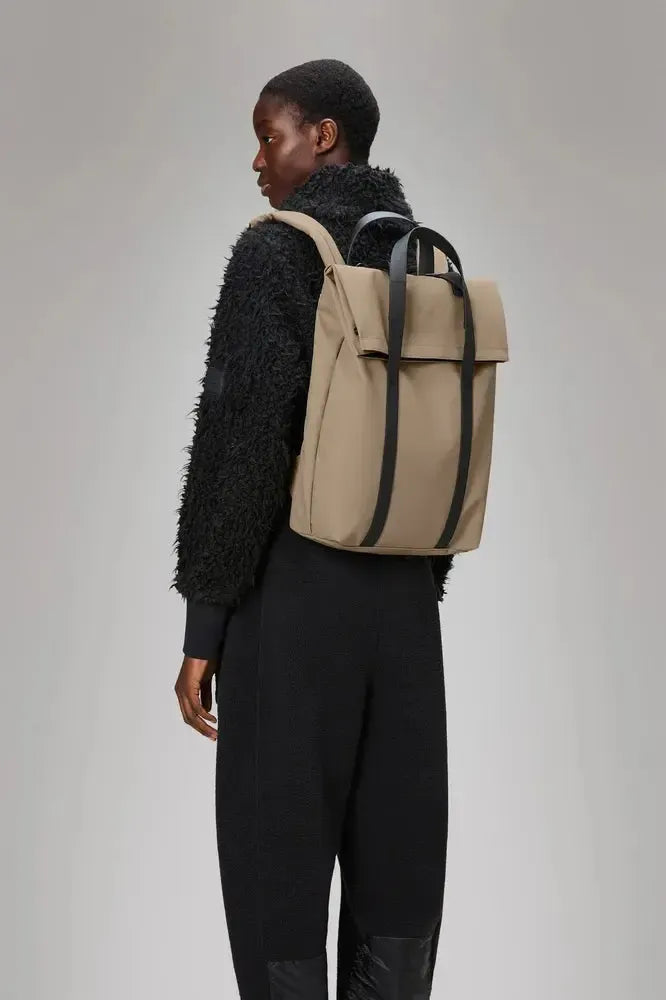 Rains 2 Way Tote Backpack Beige-Sekk-BagBrokers