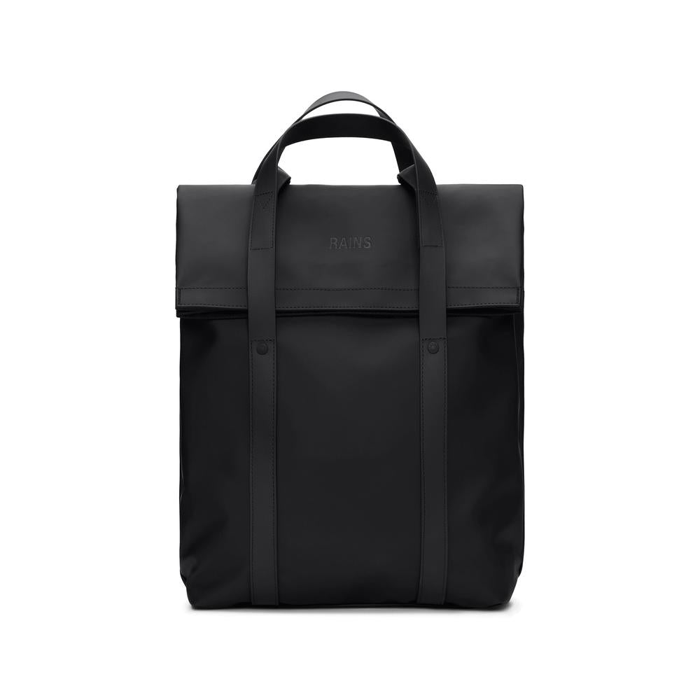 Rains 2 Way Tote Backpack Black-Sekk-BagBrokers
